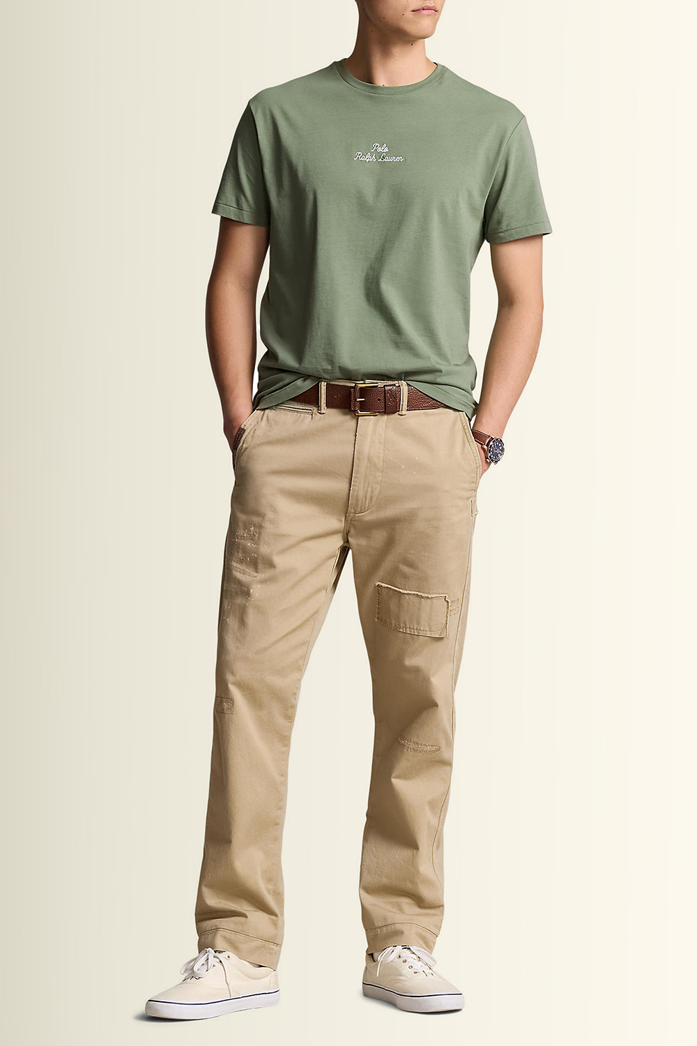 תמונת כל הלוק של חולצת טי POLO RALPH LAUREN